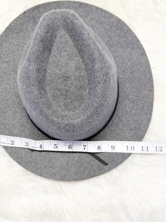 Brixton Gray Wool Fedora Hat Size Small 56cm Wide Brim Rancher Style main image 4